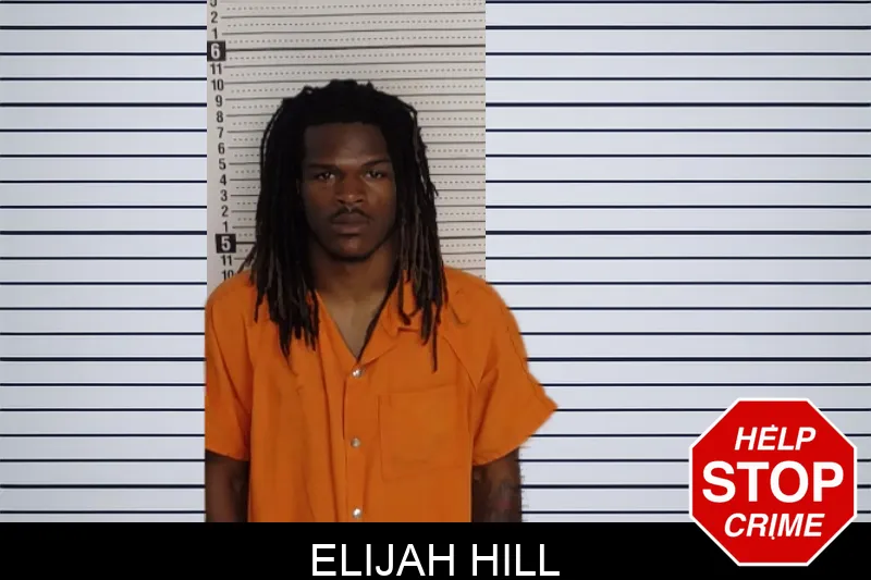 Elijah Hill mugshot