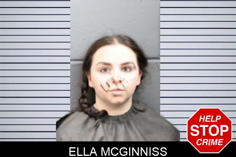 Ella McGinniss mugshot – Forsyth County , Georgia Ella McGinniss