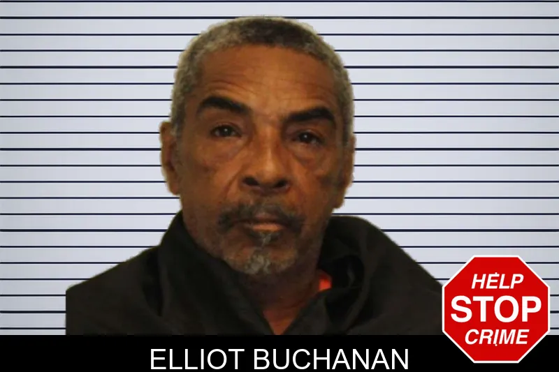 Elliot Buchanan mugshot