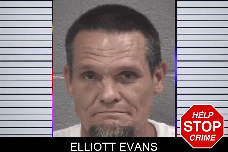 Elliott Evans mugshot