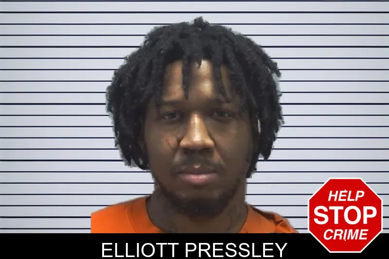 Elliott Pressley mugshot