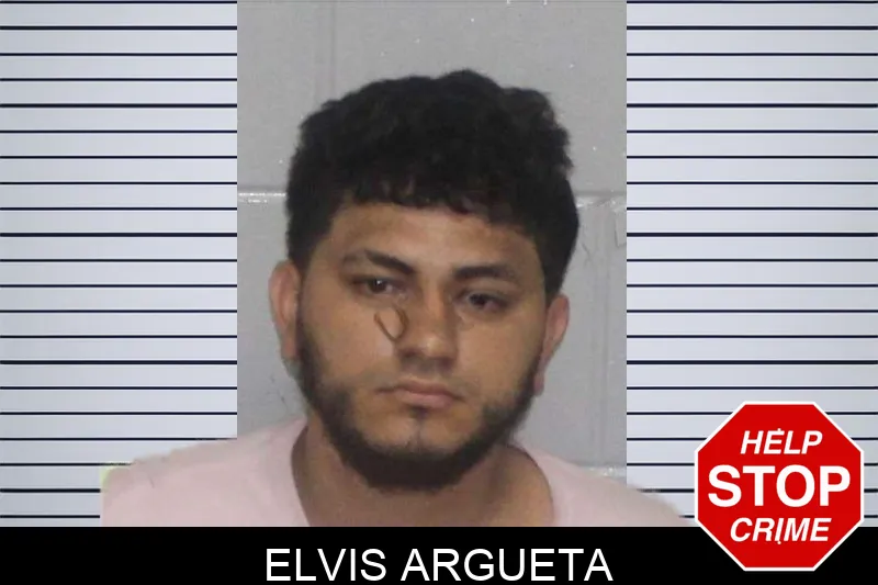 Elvis Argueta mugshot