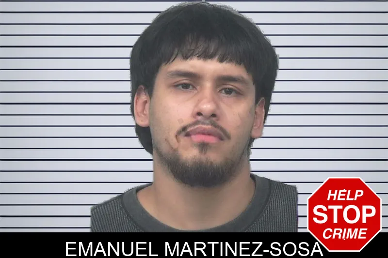 Emanuel Martinez-Sosa mugshot