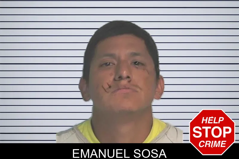Emanuel Sosa mugshot