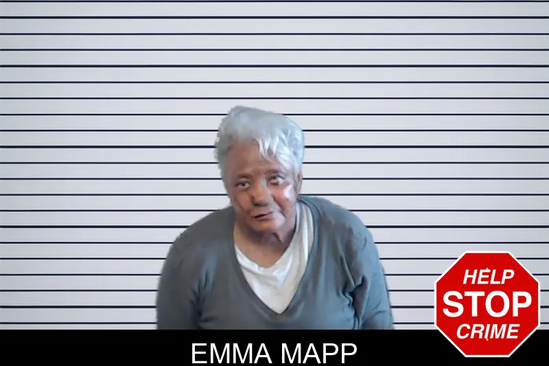 Emma Mapp mugshot