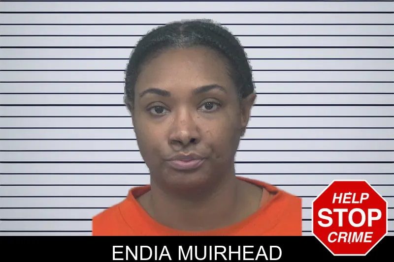 Endia Muirhead mugshot