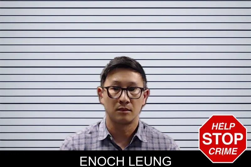 Enoch Leung mugshot