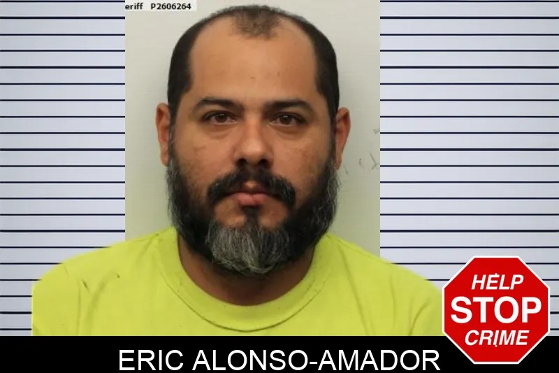 Eric Alonso-Amador mugshot