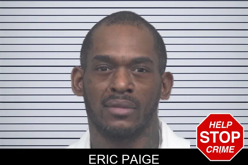 Eric Paige mugshot