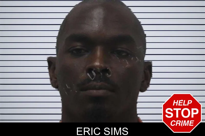 Eric Sims mugshot