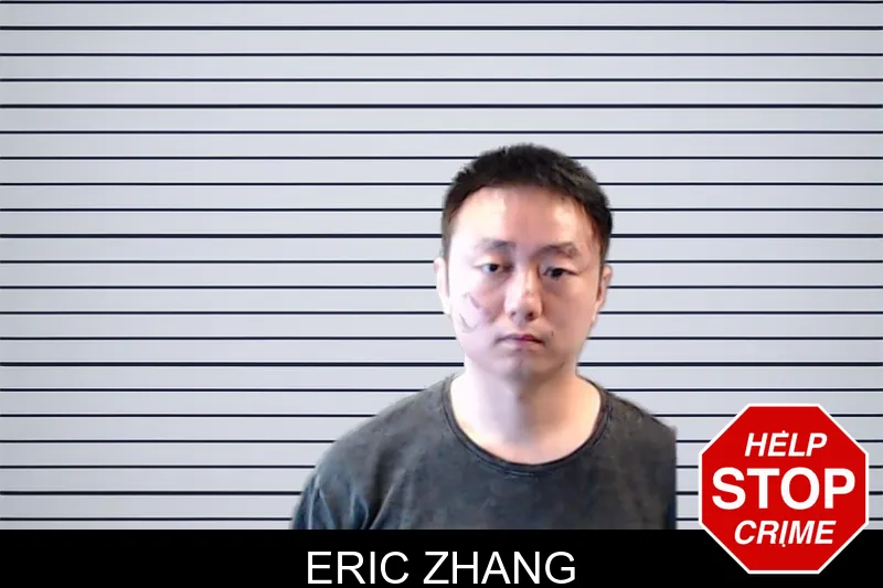 Eric Zhang mugshot