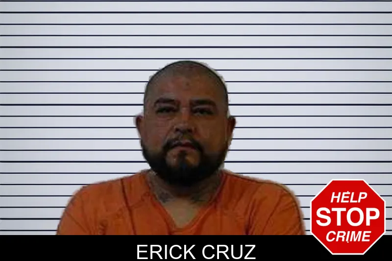 Erick Cruz mugshot