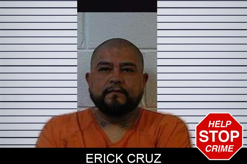 Erick Cruz mugshot