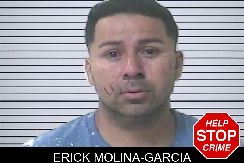 Erick Molina-Garcia mugshot