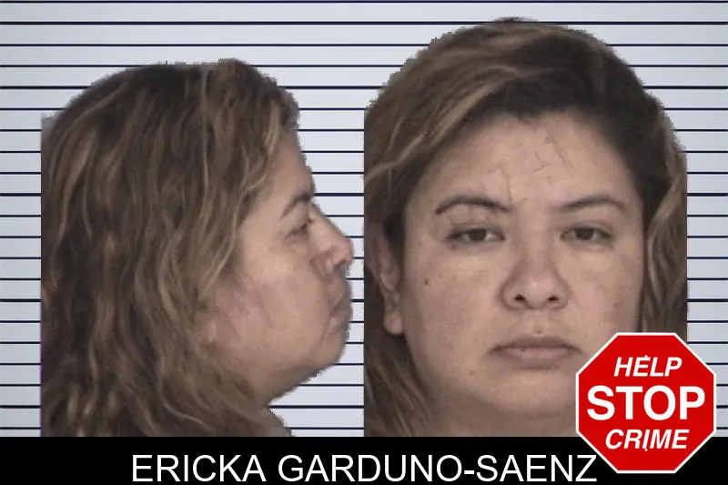 Ericka Garduno-Saenz mugshot