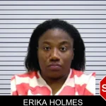 Erika Holmes mugshot – Bartow County , Georgia Erika Holmes mugshot