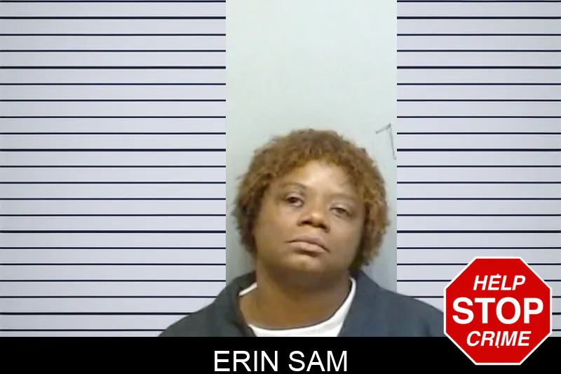 Erin Sam mugshot