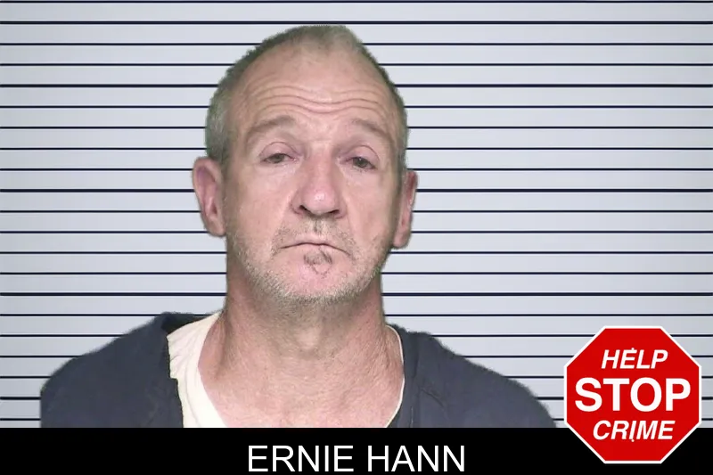 Ernie Hann mugshot