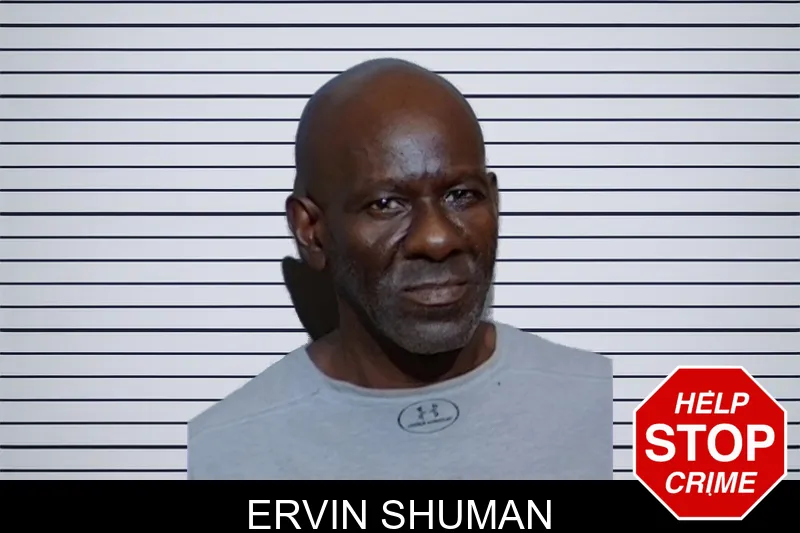 Ervin Shuman mugshot