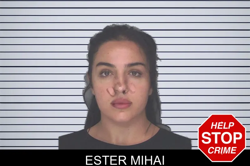 Ester Mihai mugshot