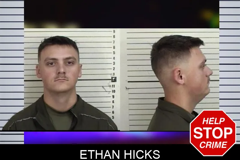 Ethan Hicks mugshot