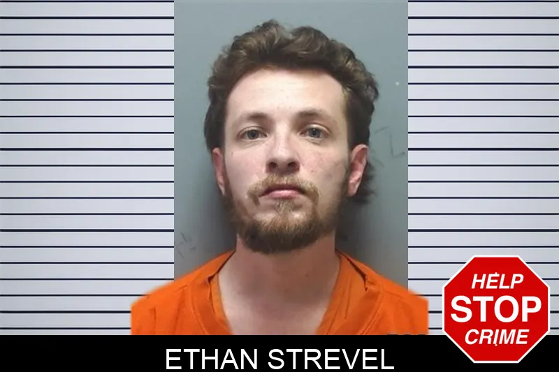Ethan Strevel mugshot