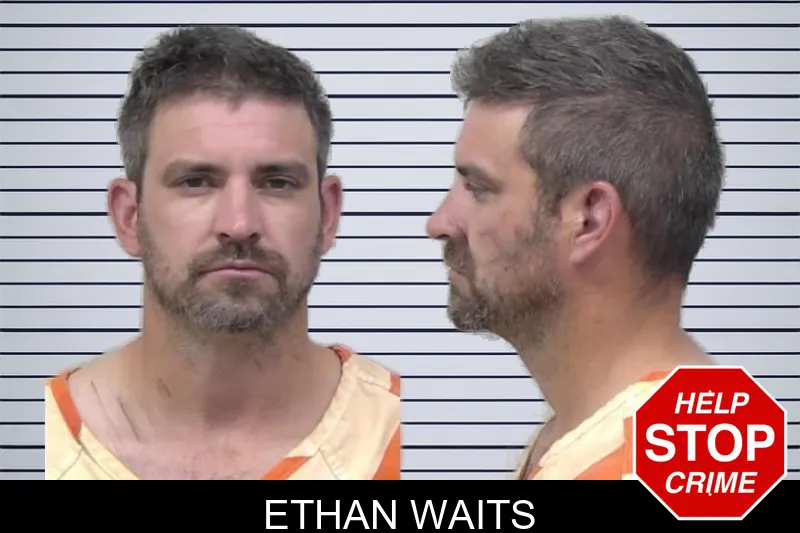 Ethan Waits mugshot – Paulding County , Georgia Ethan Waits mugshot