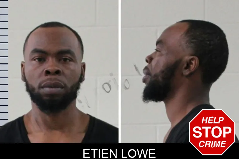 Etien Lowe mugshot