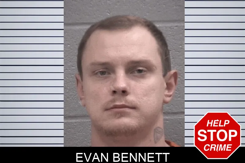 Evan Bennett mugshot