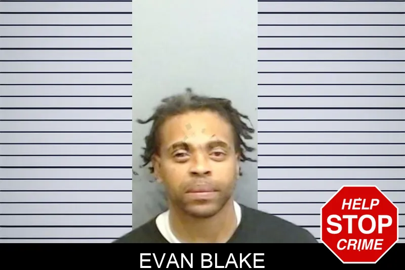 Evan Blake mugshot