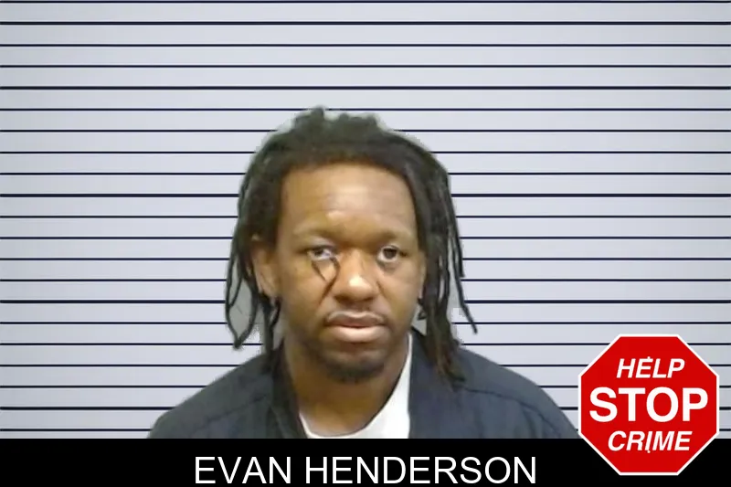 Evan Henderson mugshot