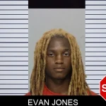Evan Jones mugshot
