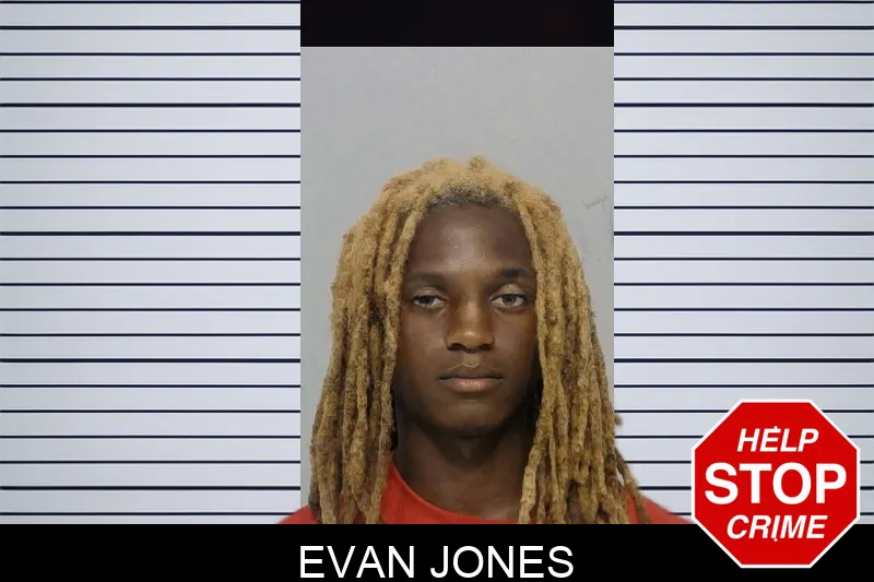 Evan Jones mugshot