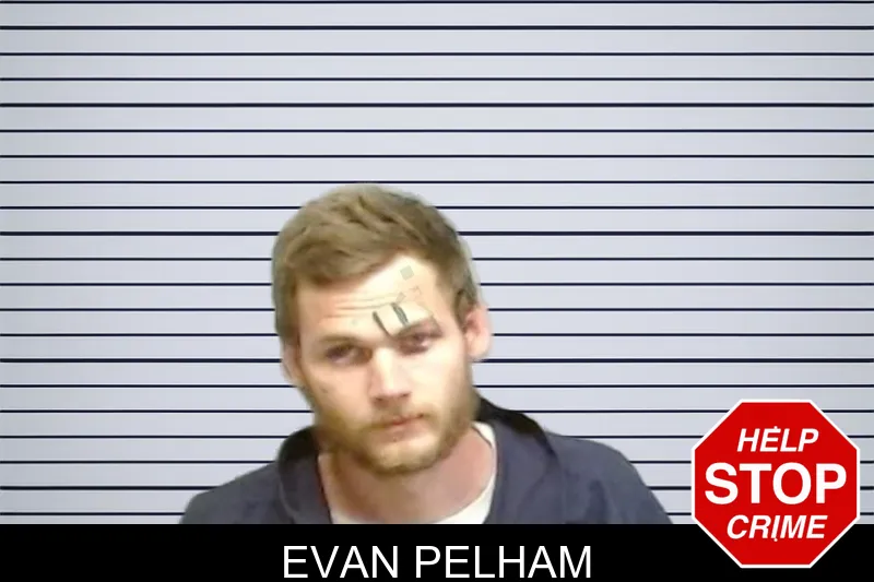 Evan Pelham mugshot
