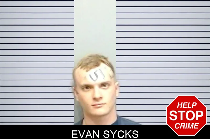 Evan Sycks mugshot