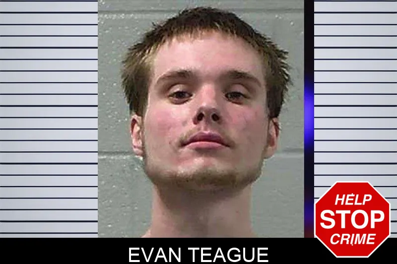 Evan Teague mugshot