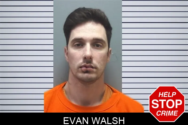 Evan Walsh mugshot