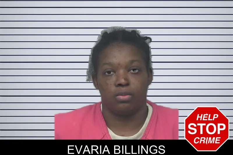 Evaria Billings mugshot