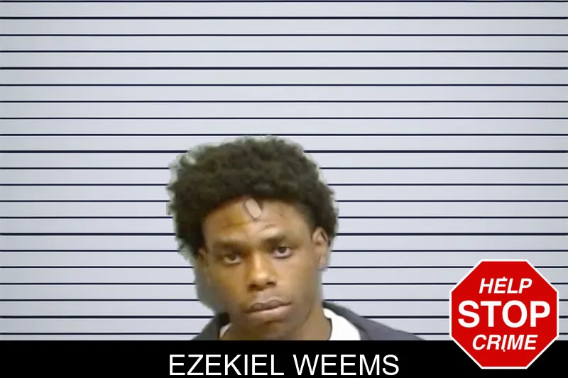Ezekiel Weems mugshot