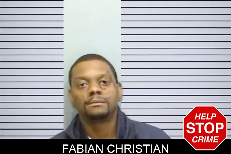 Fabian Christian mugshot