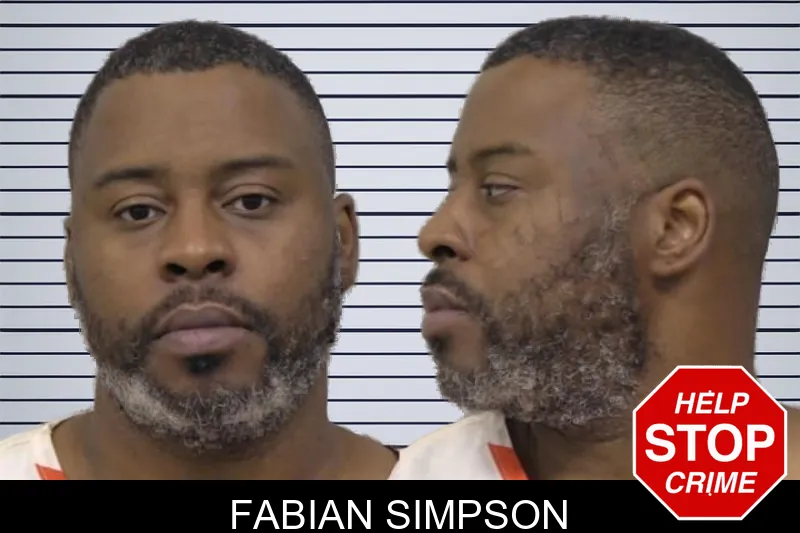 Fabian Simpson mugshot
