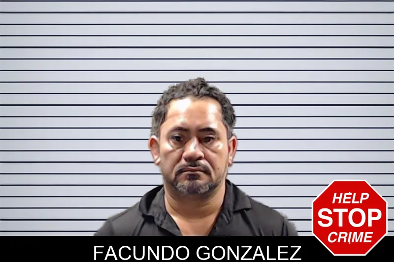 Facundo Gonzalez mugshot