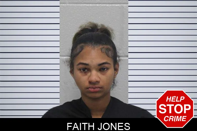 Faith Jones mugshot