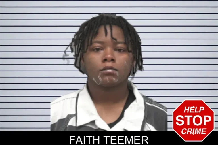 Faith Teemer mugshot – Dougherty County , Georgia Faith Teemer
