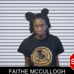 Faithe McCullogh mugshot