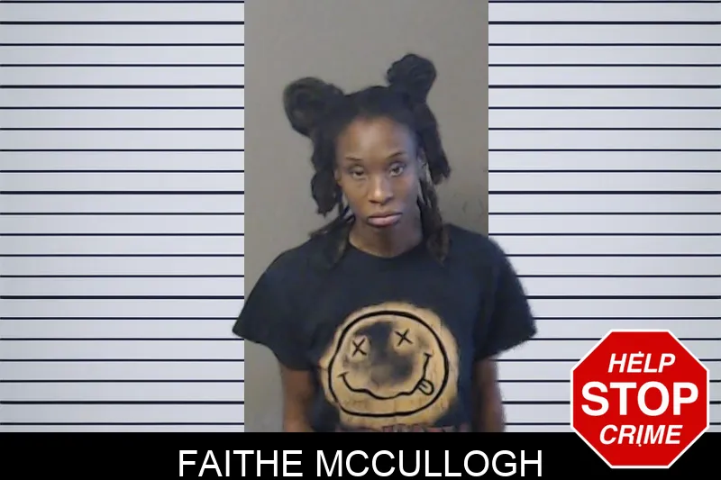 Faithe McCullogh mugshot