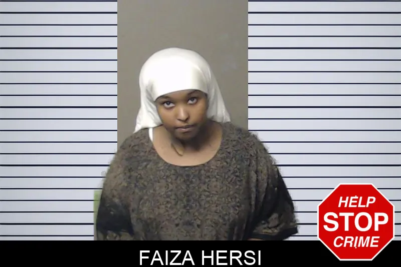 Faiza Hersi mugshot