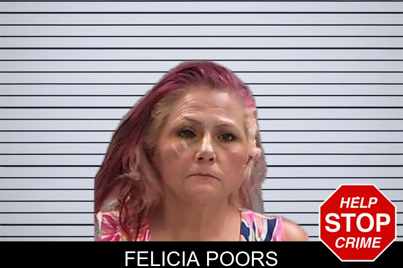 Felicia Poors mugshot