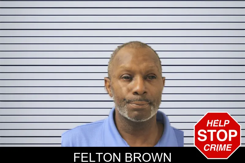Felton Brown mugshot
