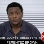 Ferentez Brown mugshot – Walton County , Georgia Ferentez Brown mugshot